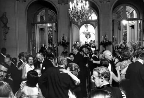 The first Meridian Ball, 1969