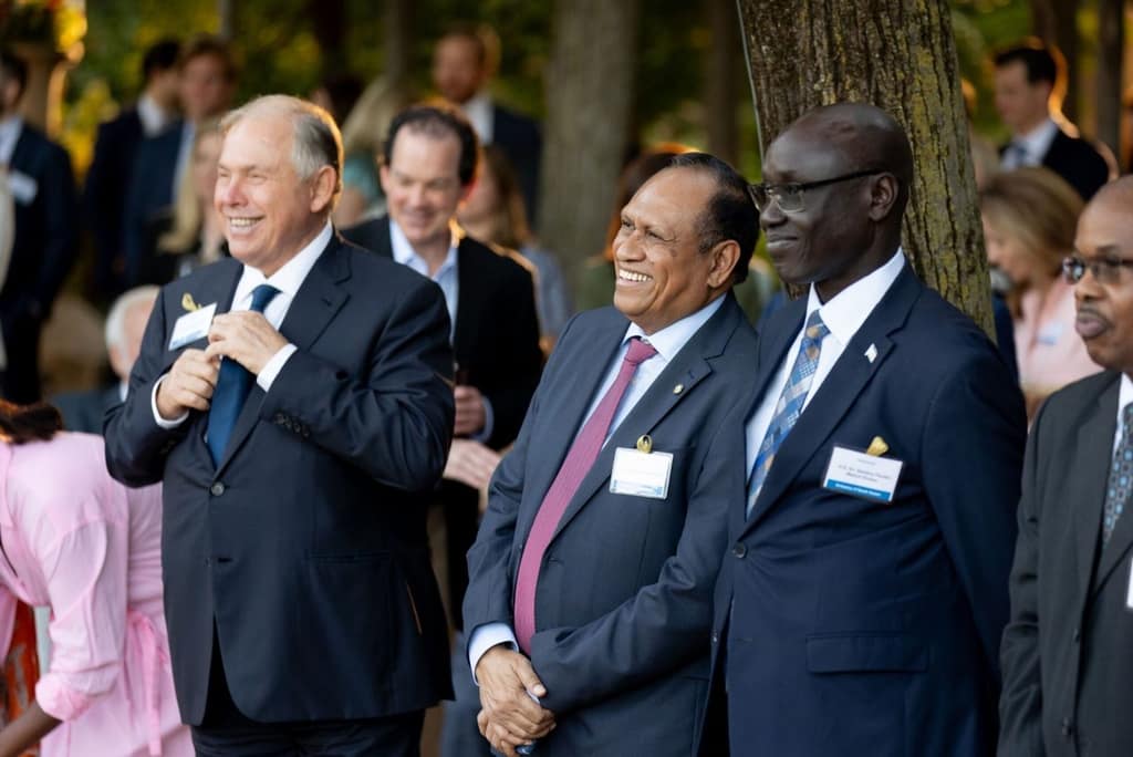 Diplomats convening at Meridian House