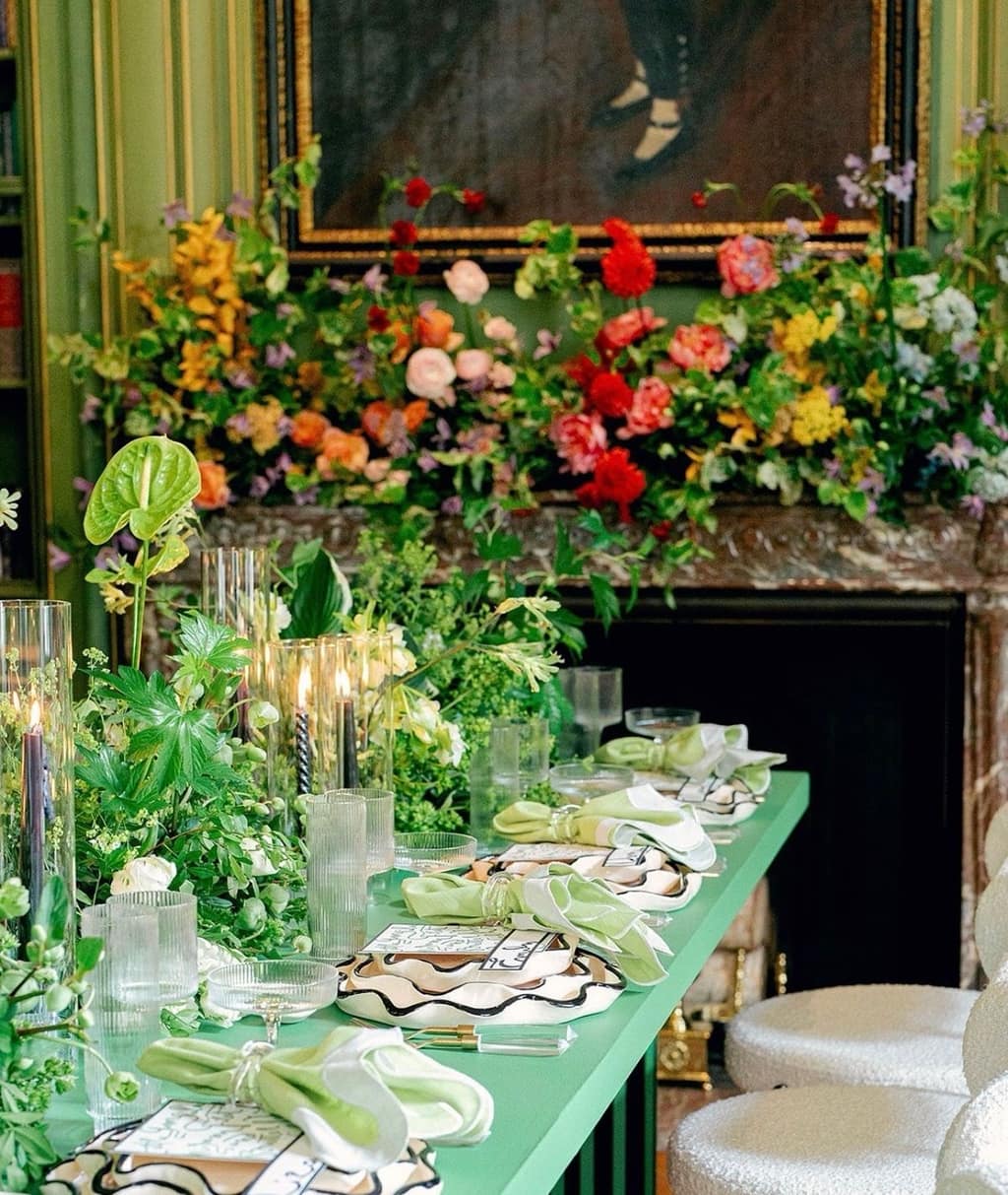 An evening reception