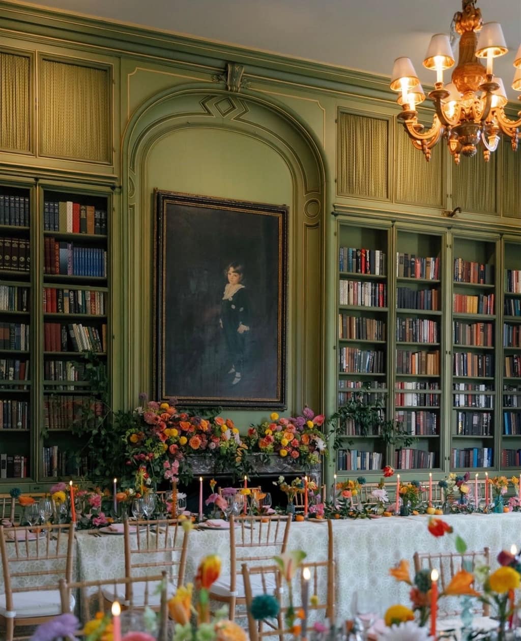 The linden grove at Meridian House